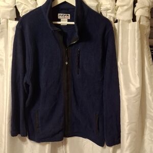 Alpine Tek Navy Fleece Jacket XL